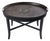 Early 20th Century Oval Tole Tray on Stand For Sale