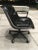 Charles Pollock Executive Chair in Black Leather 5-Star Base For Sale - Image 10 of 13