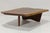 Mira Nakashima Conoid Slab Cocktail Table in Black Walnut and Rosewood, Signed For Sale - Image 10 of 14