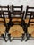 Vintage Chairs in Solid Wood, 1960, Set of 6 For Sale - Image 9 of 15