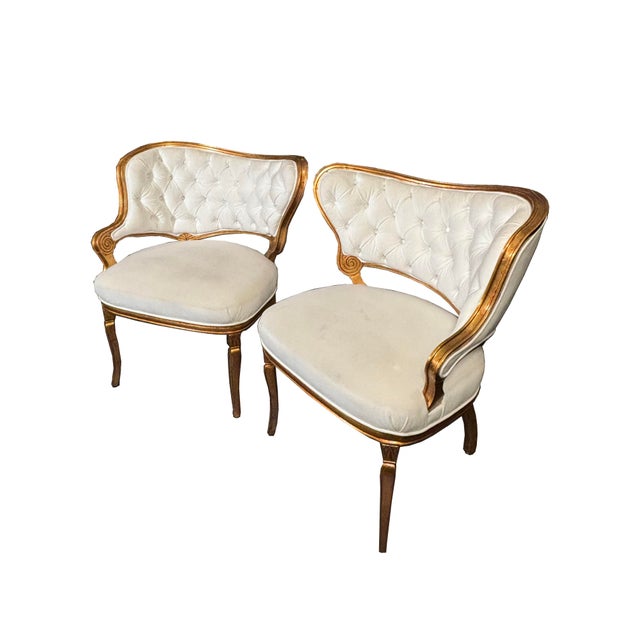 French Mid 18th Century Louis XIII Style French Chairs - Set of 2 For Sale - Image 3 of 7