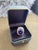 Blue Bochic “Orient” Natural Sapphire & Emerald Ring Set In 18K Gold & Silver For Sale - Image 8 of 17