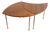 Vintage Peter Hvidt Teak Pinwheel Side Tables for John Stuart 2 Each For Sale