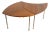 Vintage Peter Hvidt Teak Pinwheel Side Tables for John Stuart a Pair For Sale