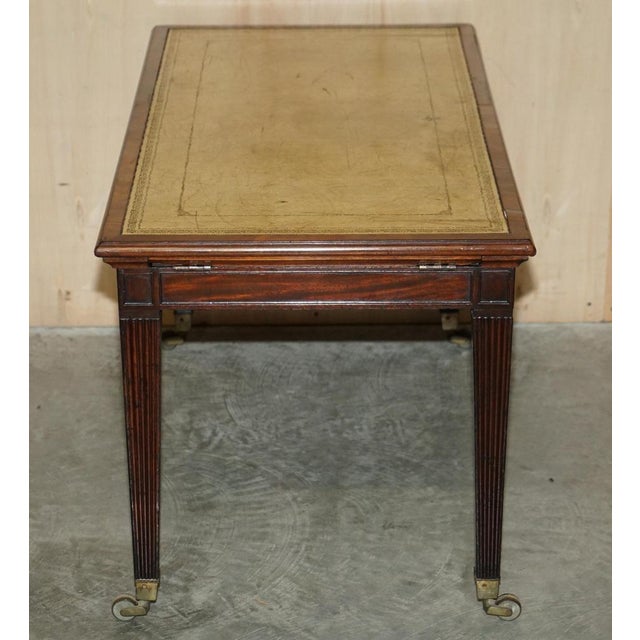 Antique George III Metamorphic Library Desk into Bookcase Ladder, 1820s For Sale - Image 9 of 18