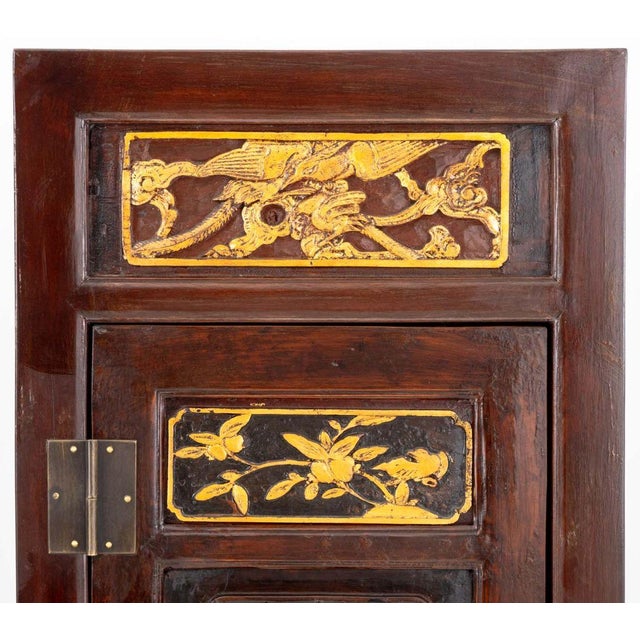 Mid 20th Century Chinese Hongmu Cabinet For Sale - Image 4 of 9