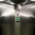 2010s Natural Emerald Diamond Pendant 18" 14k WG 2.05 TCW Certified For Sale - Image 5 of 11
