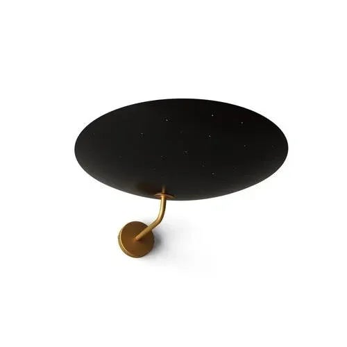 Contemporary 2059 Brushed Brass Wall Lamp from Disderot For Sale - Image 3 of 7