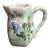 Japanese Celadon Pitcher With Enamel Flowers For Sale