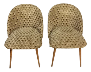 Armchairs in the style of Antonín Šuman, Czechoslovakia, 1960s, Set of 2