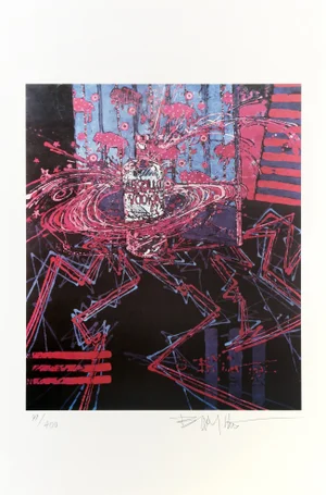 Absolut Statehood: South Dakota, Bob H. Miller Lithograph
