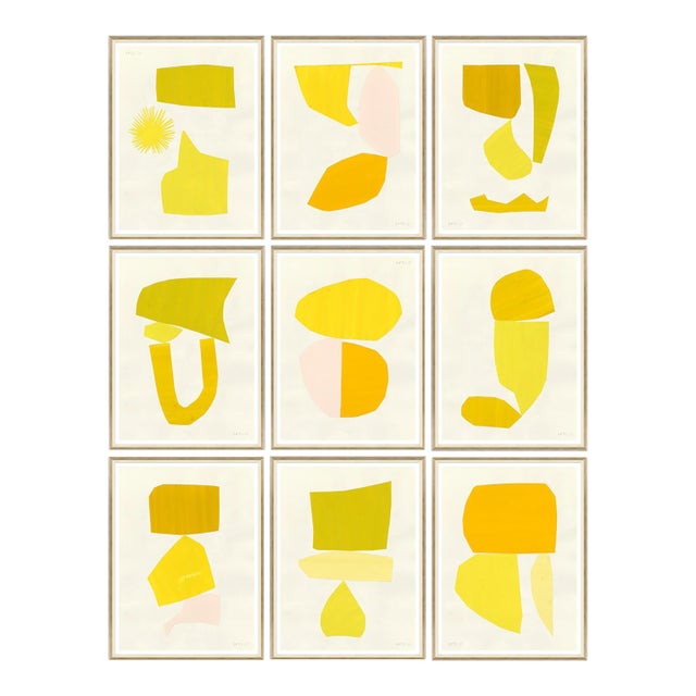Sunburst, Goldie, Happy, Shine, Balance, Joy, Clarity, Summer and Enlighten by Susan Hable For Sale