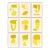 Sunburst, Goldie, Happy, Shine, Balance, Joy, Clarity, Summer and Enlighten by Susan Hable For Sale