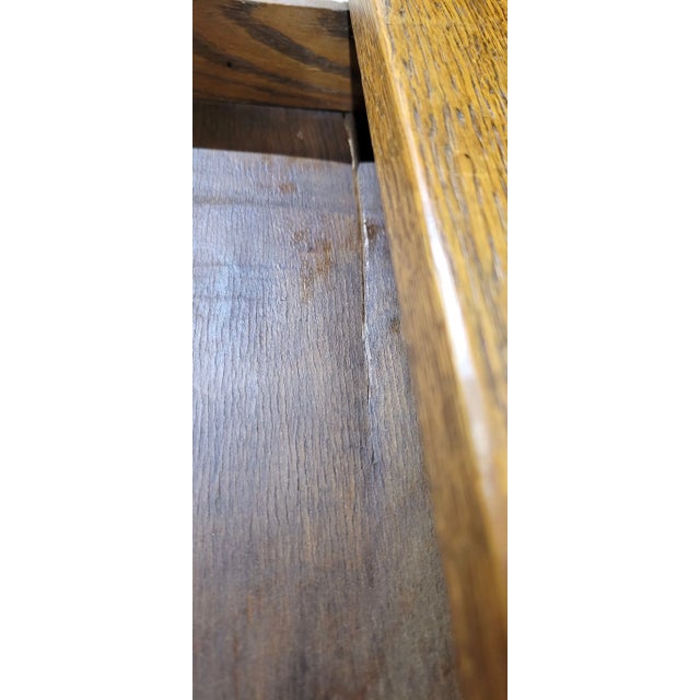 Antique Child Size Secretary Roll Top Desk For Sale - Image 10 of 10