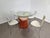 Vintage Dining Table in Stone and Pencil Reed, 1970s, in Very Good conditions. Designed 1980 to 1989