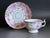 English Antique English Pink Lusterware Teacup and Saucer Set Early 19th C For Sale - Image 3 of 10