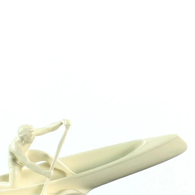 Sculpture of Rower, Jihokera, Czechoslovakia, 1960s For Sale - Image 4 of 9