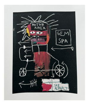 Jean Michael Basquiat, Untitled Gem Spa, Print