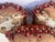 Almond Three Pillows With 19th Century Tapestry For Sale - Image 8 of 9
