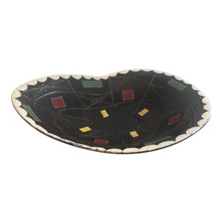 1950s Mid-Century Modern Brentleigh Ware Cosenza Shaped Dish For Sale