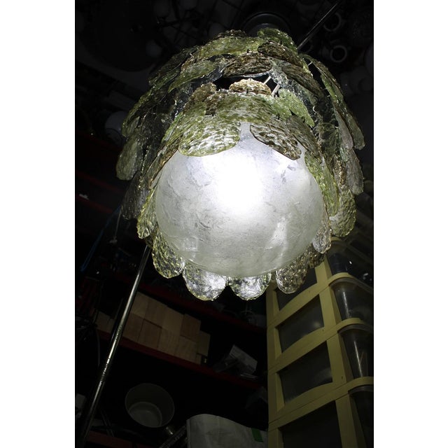 TORCELLO Murano Glass Chandelier by Gino Vistosi, 1960 For Sale - Image 12 of 18