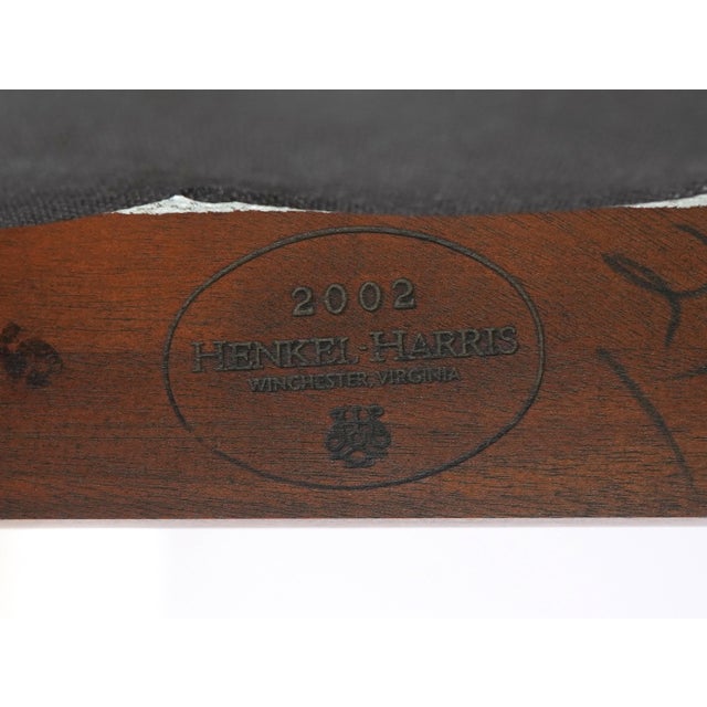 Set of 8 Henkel Harris Mahogany Dining Chairs For Sale - Image 17 of 18