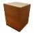 Mid 20th Century Mid Century Modern Agate Top Cube Side Table For Sale