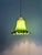 Pendant Light in Scalloped Green Opaline Glass from Peill & Putzler, 1970s For Sale - Image 11 of 17