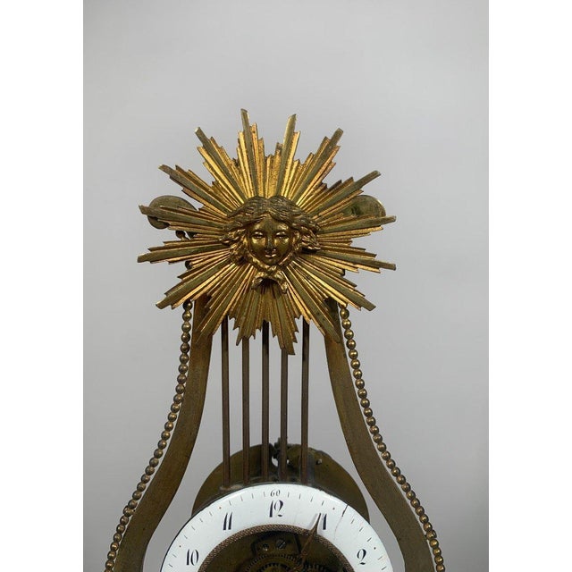 18th Century Louis XVI period skeleton clock For Sale - Image 5 of 11
