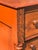 Antique Federal Tiger Maple Chest of Drawer With Original Red Wash & Grain Paint For Sale - Image 4 of 12