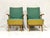 Wood Set of Mid-Century Armchairs, 1970s For Sale - Image 7 of 18