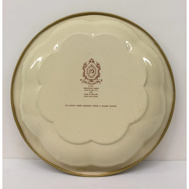 1971 Daher Painted Toleware Bowl For Sale - Image 5 of 11