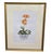 Bring timeless elegance to your space with this vintage framed botanical print featuring a vibrant orange orchid in full...