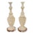 Large Pair of Polished Rock Crystal Lamps For Sale