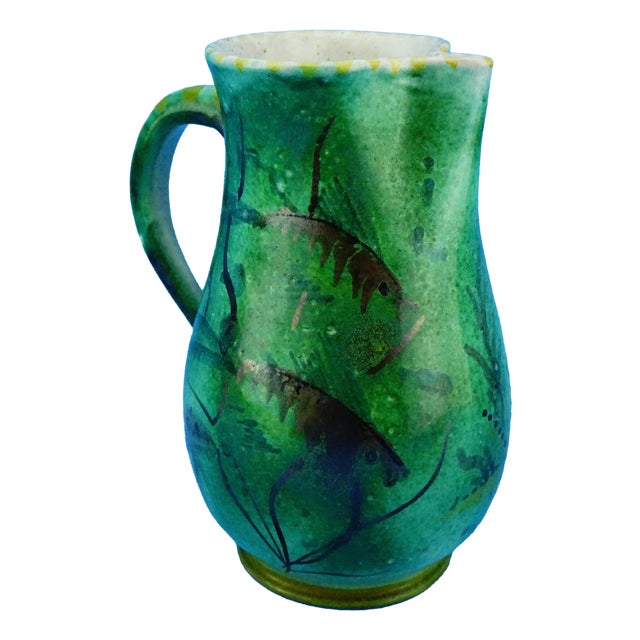 Vintage Ceramic Jug by Ivos Pacetti Circle, Italy, 1940s For Sale