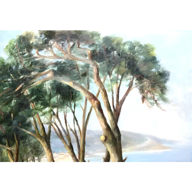 French School Artist, Seaside, Early 20th Century, Oil Painting, Framed, in Very Good conditions. Designed 1920 to 1949