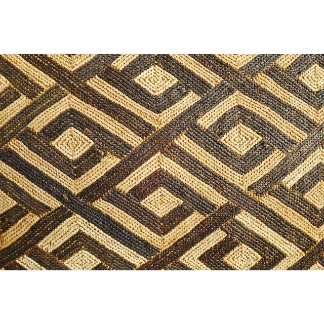 2020s Kuba Grass Textile Pillow For Sale - Image 5 of 6