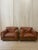 Italian Leather Club Chairs, 1960s, Set of 2 For Sale - Image 10 of 12