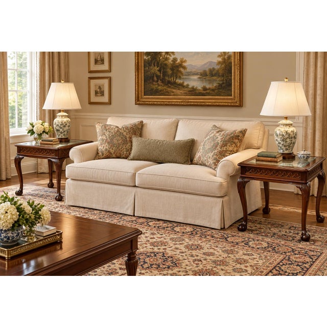 Pennsylvania House Chippendale Solid Cherry End Tables - A Pair For Sale - Image 9 of 9