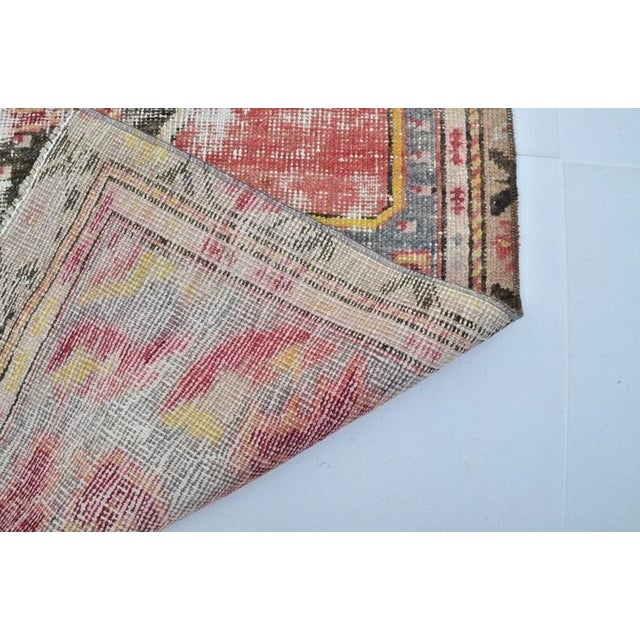 Turkish Oushak Anatolian Runner Rug For Sale - Image 3 of 10