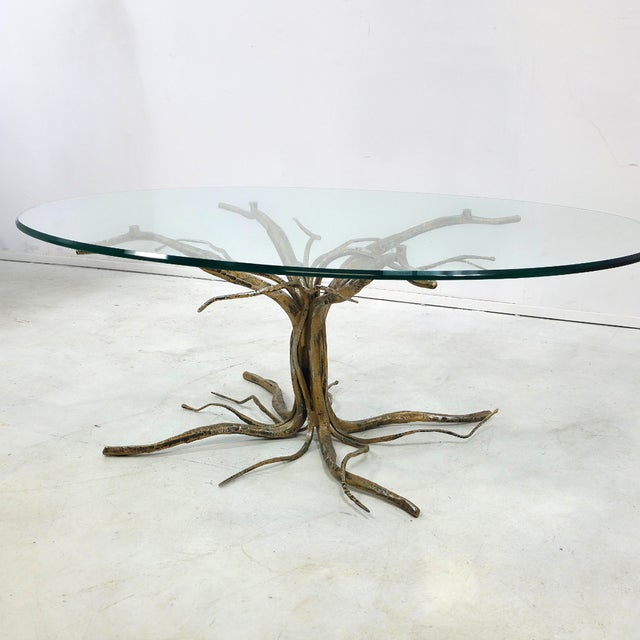 Mid-Century Italian Tree Table in Glass by Salvino Marsura, 1970s For Sale - Image 4 of 9