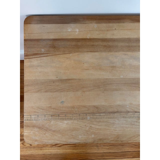 Early 20th Century New England Antique Ruler Table For Sale - Image 5 of 15