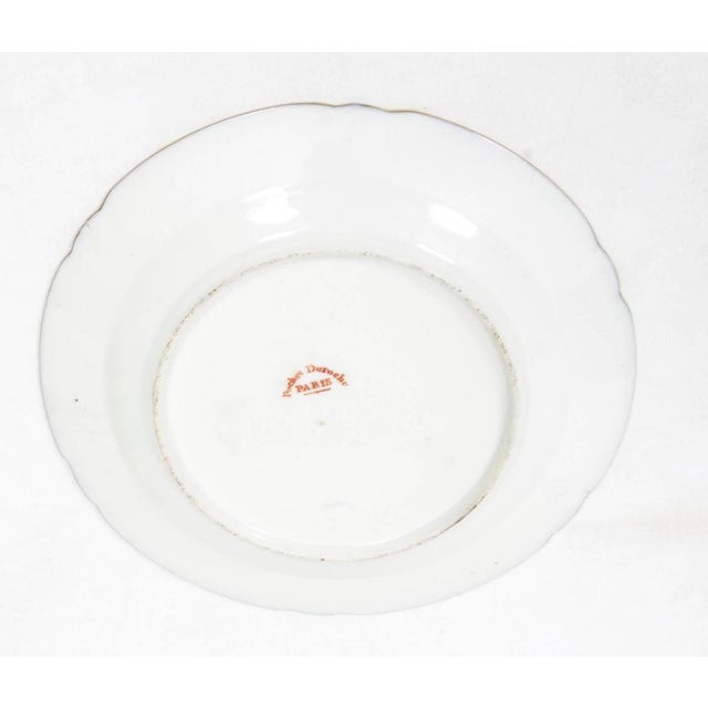 Ceramic 19th Century Porcelain Plate from Pucher Deroche, Paris For Sale - Image 7 of 10