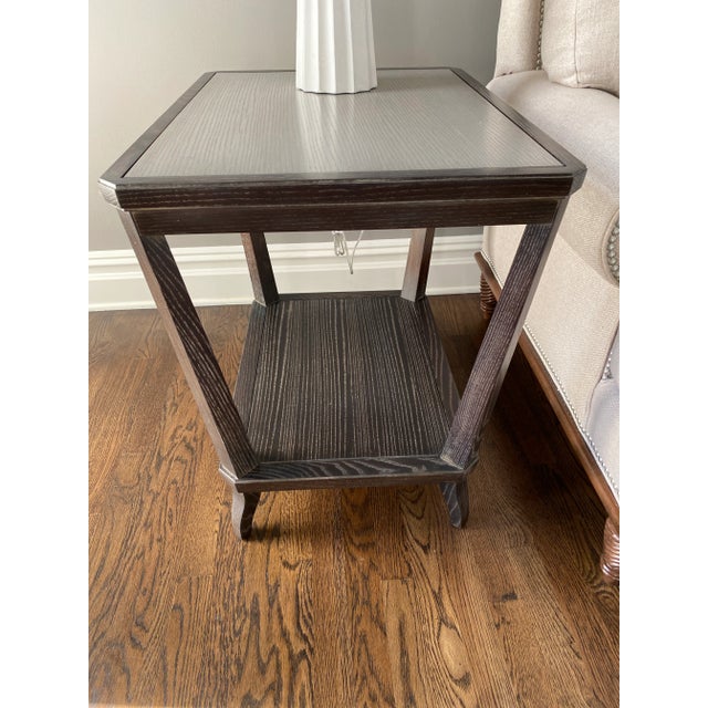 Pair of Rye Rectangular Side Tables by Hickory Chair For Sale - Image 12 of 12