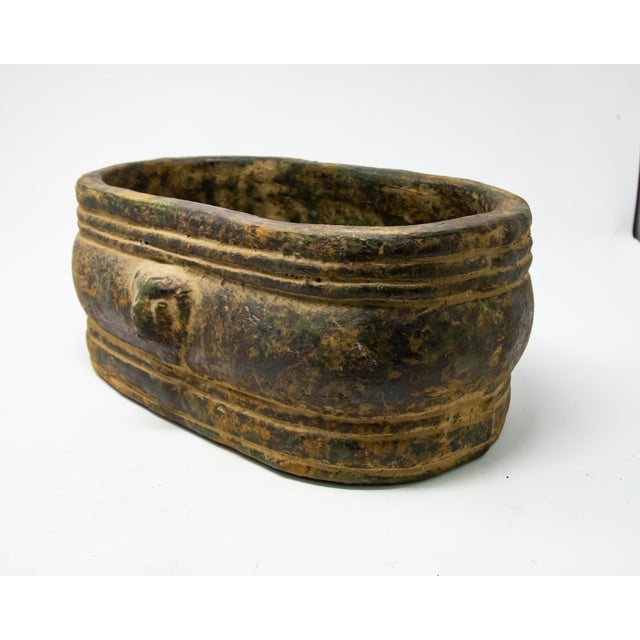 Terra Cotta Lion Head Gardenieres-Set of 3 For Sale In Nashville - Image 6 of 13