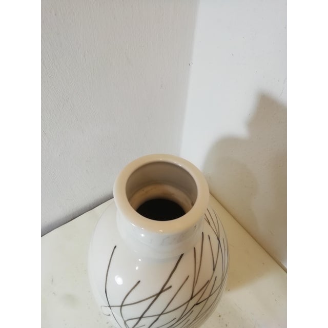 Ceramic Vintage Ceramic Vase by Ernestine Salerno, Italy, 1960s For Sale - Image 7 of 9