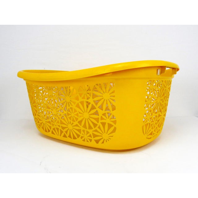 Vintage 1960s Sulo Floral Laundry Basket Designed By Luigi Colani Chairish