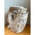 Vintage Washed Ceramic Koi Low Stool For Sale - Image 4 of 12