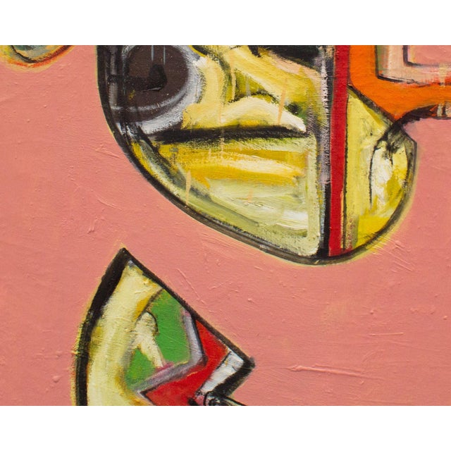 Abstract Oil on Canvas Painting by James L. Bruch For Sale In Indianapolis - Image 6 of 10