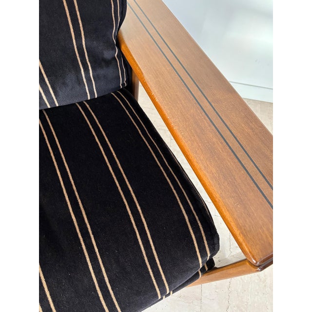 Vintage Italian Artona Chair in Wood and Velvet by Afra & Tobia Scarpa for Maxalto, 1970s For Sale - Image 14 of 17